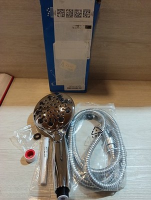 SURFOU gefilterter Duschkopf und Schlauch 1,5 m, 10 Strahlmodi Hochdruck Handheld