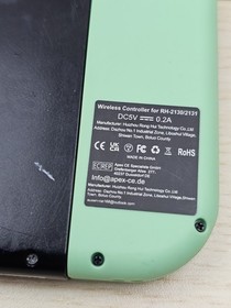 Nintendo Switch HAC-001 V1 Console Neon Green Blue Joy-Con w/ OEM Charger Tested