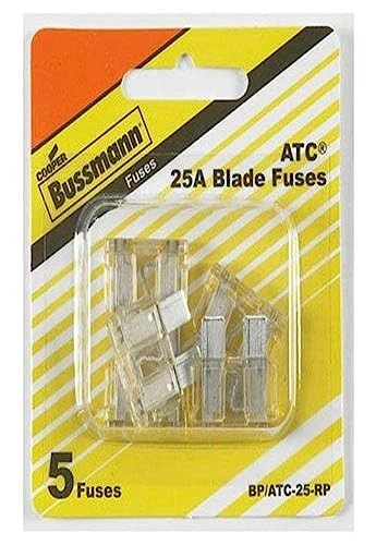 Bussmann    Bp Atc 25 Rp    5Pk Bp Atc25 Fuses - Image 2 of 4