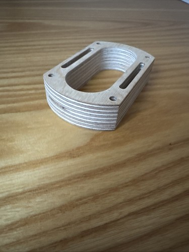 20mm Universal Base Tonearm Board for SME 3009 / 3012 / Tonarmbrett für Tonarm