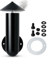 Pellet Grill Chimney Replacement Kit w/ Umbrella, Gasket & Hardware Set