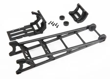 Traxxas 1/10 Slash 2WD VXL * Wheelie bar, black (assembled)/ wheelie bar mount *