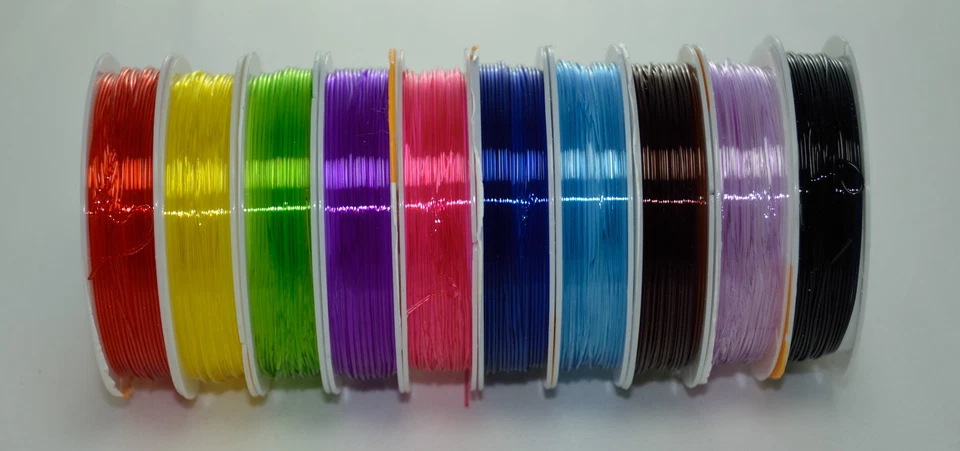 3m Fil Elastique Nylon 0.8mm, Pour bracelet et vos decoration bijoux