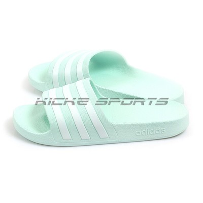 adidas slippers mint