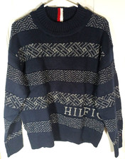 Tommy Hilfiger -NWT - Oversized Fair Isle Logo Sweater - Extra Small