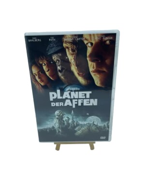 Planet der Affen DVD Tim Burton 2001 SciFi Action Mark Wahlberg
