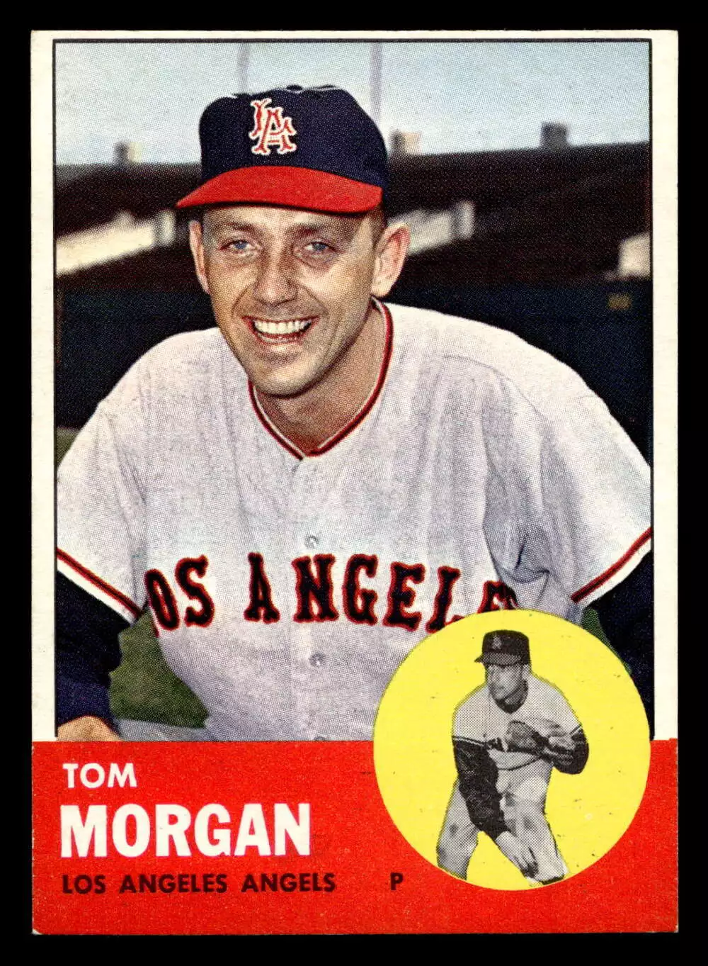 Tom Morgan trading card