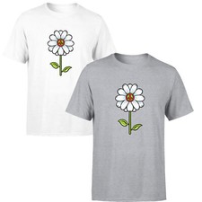 Peace Flower Unisex T Shirt Fahion Slogan   Mens Womens Tee Top