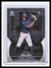2023 Bowman Chrome - Prospects #BCP-179 Miguel Tamares (RC)