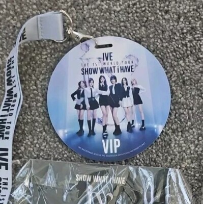 IVE.THE 1ST WORLD TOUR SHOW WHAT I HAVE VIP PACKAGE.02 LONDON.2024