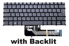 Backlit Hungarian Keyboard for Lenovo Yoga Slim 7 14ARE05 14IIL05 14ITL05 14ITL5