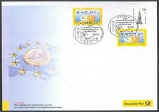 Germany 2002, € Euro Currency, introduction of the €, special postmark & cover