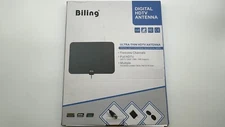 BILING ULTRA-THIN DIGITAL HDTV ANTENNA 90-130 MILE AMPLIFIED RADIUS BRAND NEW