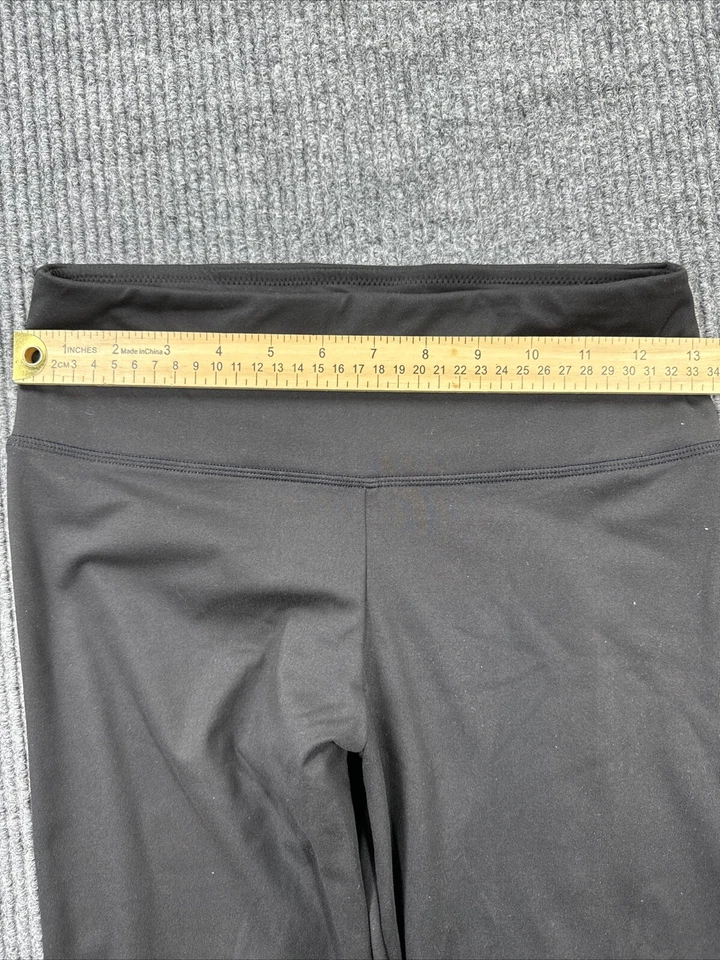 Juego de 2 Leggings Felina Mujer Medianos Negros Elastizados Ligeros Atletismo Foto 4 de 4