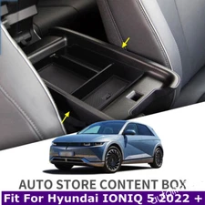 Accessories Armrest Storage Pallet Box Phone Tray For Hyundai IONIQ 5 2022- 2024