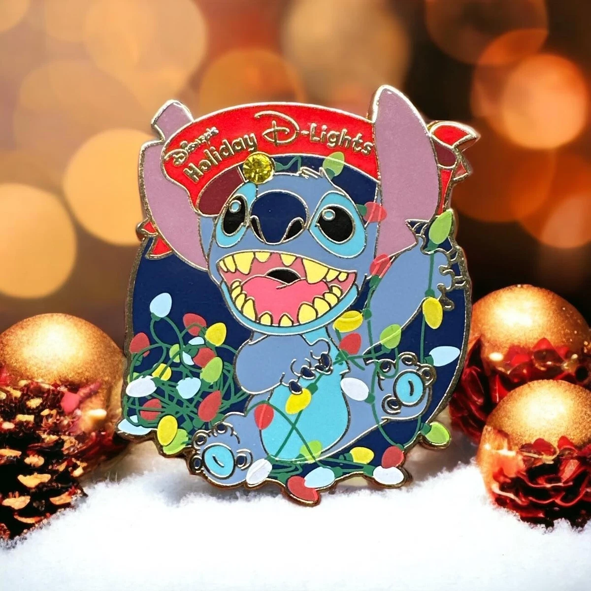 3425昔の海外ディズニーワールドピンクリスマスチップとデールスティッチ04AP Stitch! Crisis | PopｰUp Pirate | Limited editions and new releases