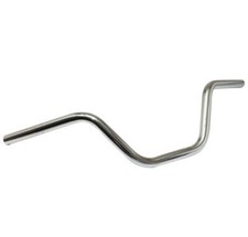 Guidon pour mob mbk-motobecane 51, 88 (d.22mm - long 635mm - haut 125mm) chrome