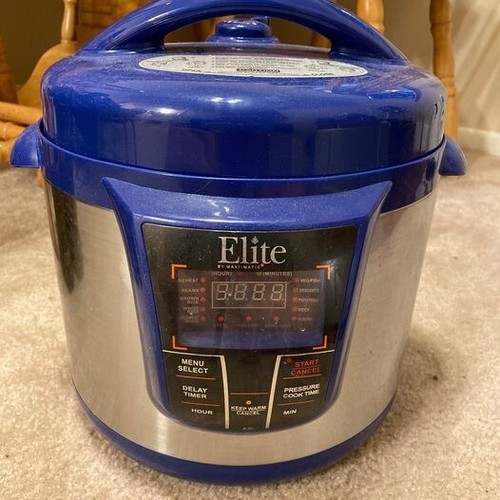 elite 8 qt electric pressure cooker