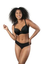 NWT Parfait Casey 28012 Plunge Molded T-Shirt Bra - BLACK - Special Order