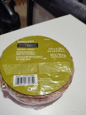 50ft Twisted Manila Rope Jute Rope Thick Everbilt Burlap Rope