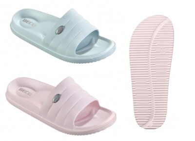 Beco 90606 Slipper Women Damen Badelatschen geformtes Fußbett Neu/OVP