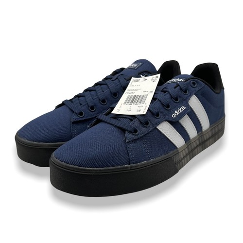 Adidas Mens Blue FX4357 Daily 3.0 Low Top Athletic Skateboarding Shoes Size  7.5 | eBay
