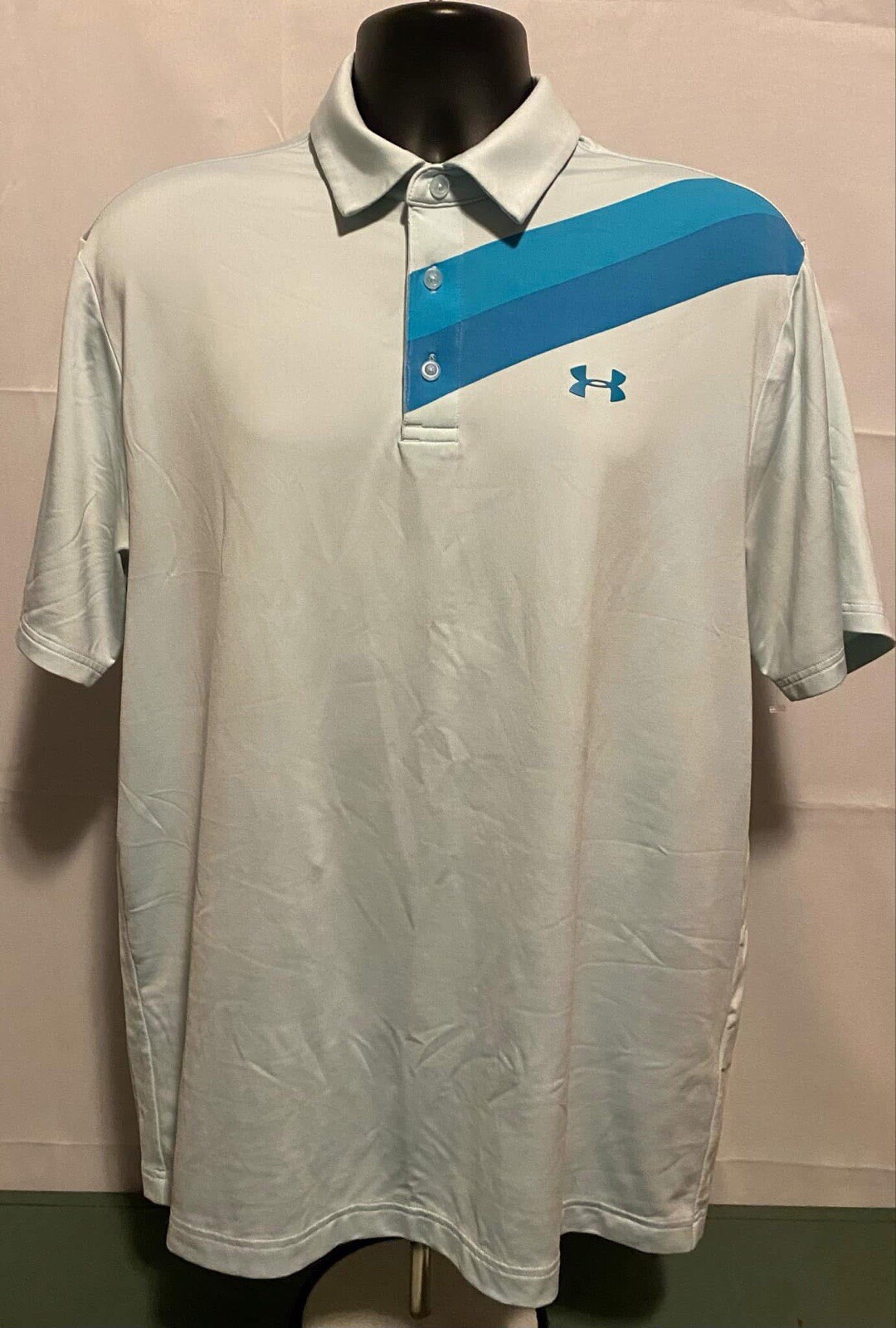 Under Armour The Playoff Polo Men’s Size Large Short Sleeve Golf Polo
