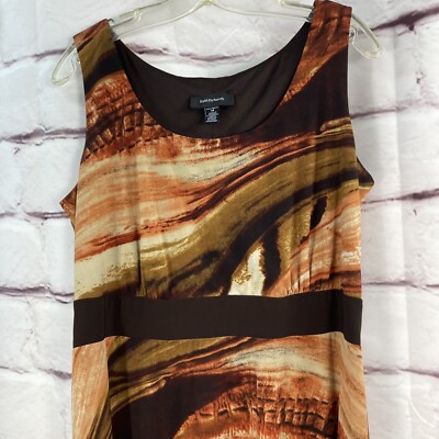 brown flower dress Hilary Pleated Maxi Dress - Brown Floral main image 1