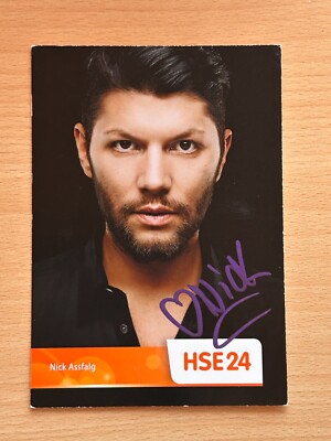 Nick Assfalg - HSE24  - Autogrammkarte original signiert - #S27297