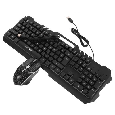 Wired Backlit Komfortable Ergonomische Computer Gaming Mechanische USB