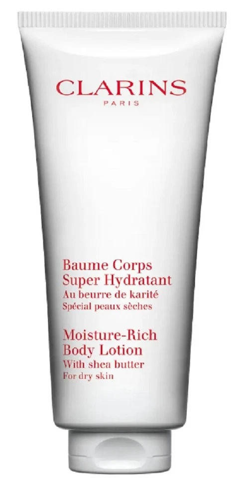 Clarins Loción corporal rica en humedad con manteca de karité para piel seca 6,5 oz/200 ml Foto 2 de 4