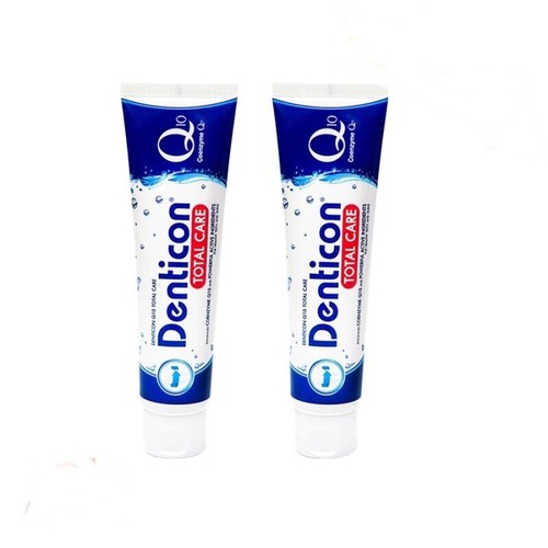 Denticon Toothpaste Q10 Total Care Formula Reduce Plaque & Sensitive ...