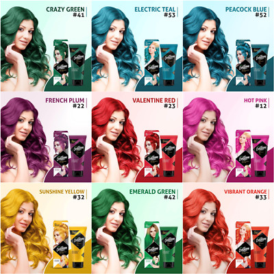 Semi Permanent Hair Dye Color unisex 120gm