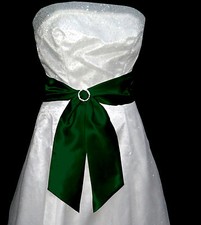 CHILD'S 4"x58" SATIN Fancy Dress Party Wedding Ribbon SASH Band Belt Bridesmaid