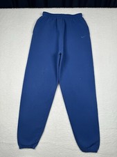 Vintage 90s Nike Sweatpants Blue - Youth XL (16-18) Made in USA - White Tag