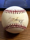 TOMMY HANSON SIGNED AUTOGRAPHED OML BASEBALL!  Braves, Angels!  JSA!