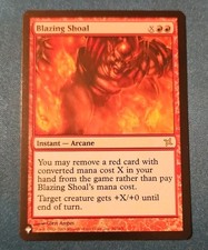 MTG Blazing Shoal, Betrayer's of Kamigawa, NM