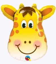 Large Jolly Giraffe Shape Uninflated 32” Helium Balloon