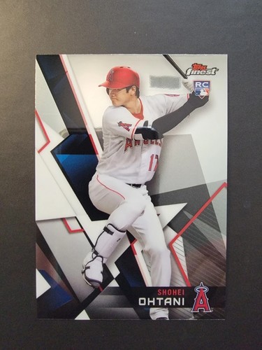 Shohei Ohtani #100 2018 Topps Finest card