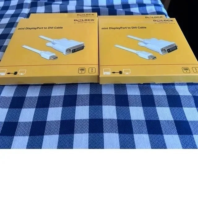 4 X Delock Cable mini DisplayPort macho a DVI 24+1 - Imagen 3 de 3