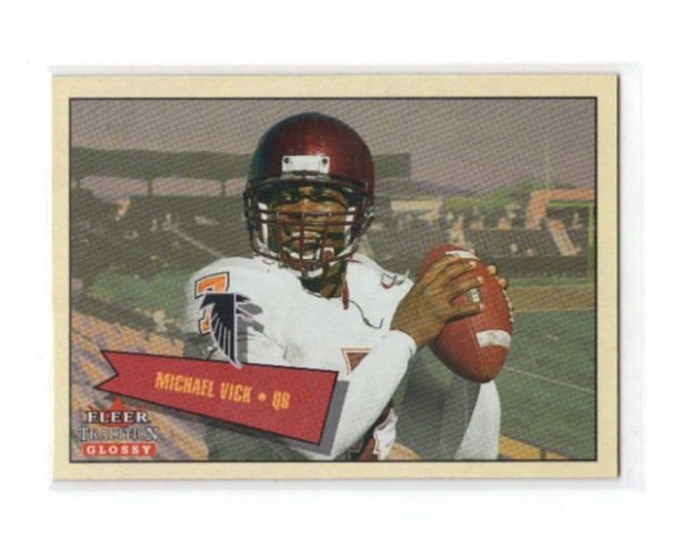 Michael Vick Fleer Tradition Glossy #401 Base