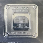 Geiger Edelmetalle 10g .999 Fine Silver Bar Schloss Guldengossa, Loose