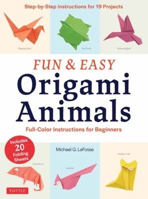 FUN & EASY ORIGAMI ANIMALS by Michael G. LaFosse Non-book item Self Help
