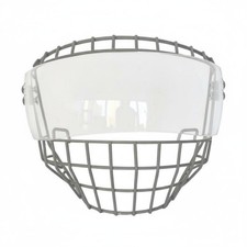 Helmet Face Shield Shock Resistant Carbon Steel Grid Visor for Ice Hockey