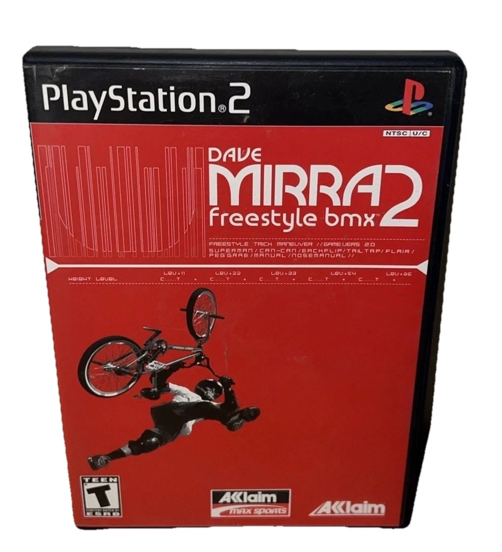 Sony PlayStation 2 Dave Mirra Freestyle BMX 2 Video Games for sale