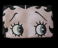 Betty Boop X IPSY Eye Brush  Makeup Sequined Glam Bag Zip Closure