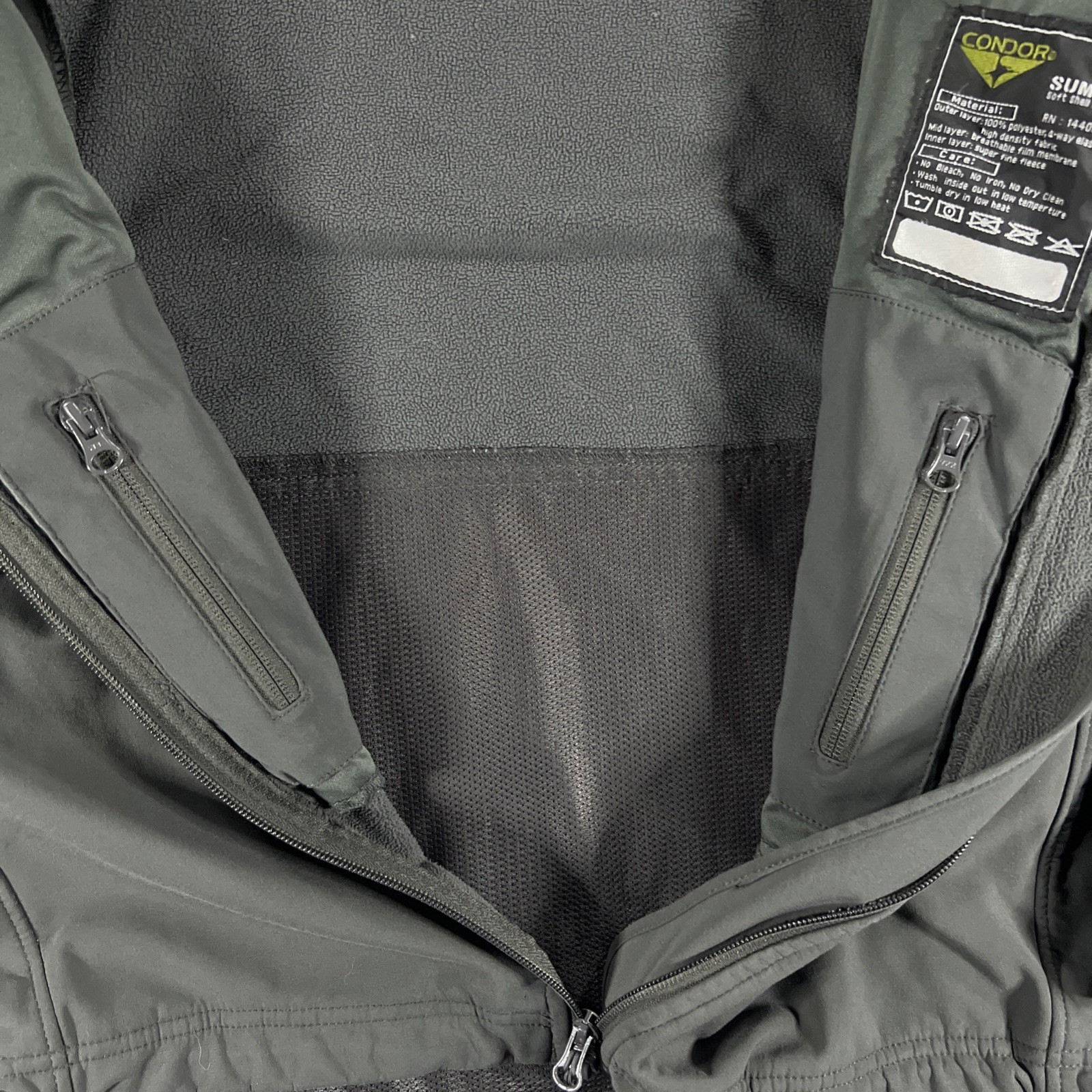 Condor Summit Jacket Soft Shell 602 Gray Conceale… - image 9