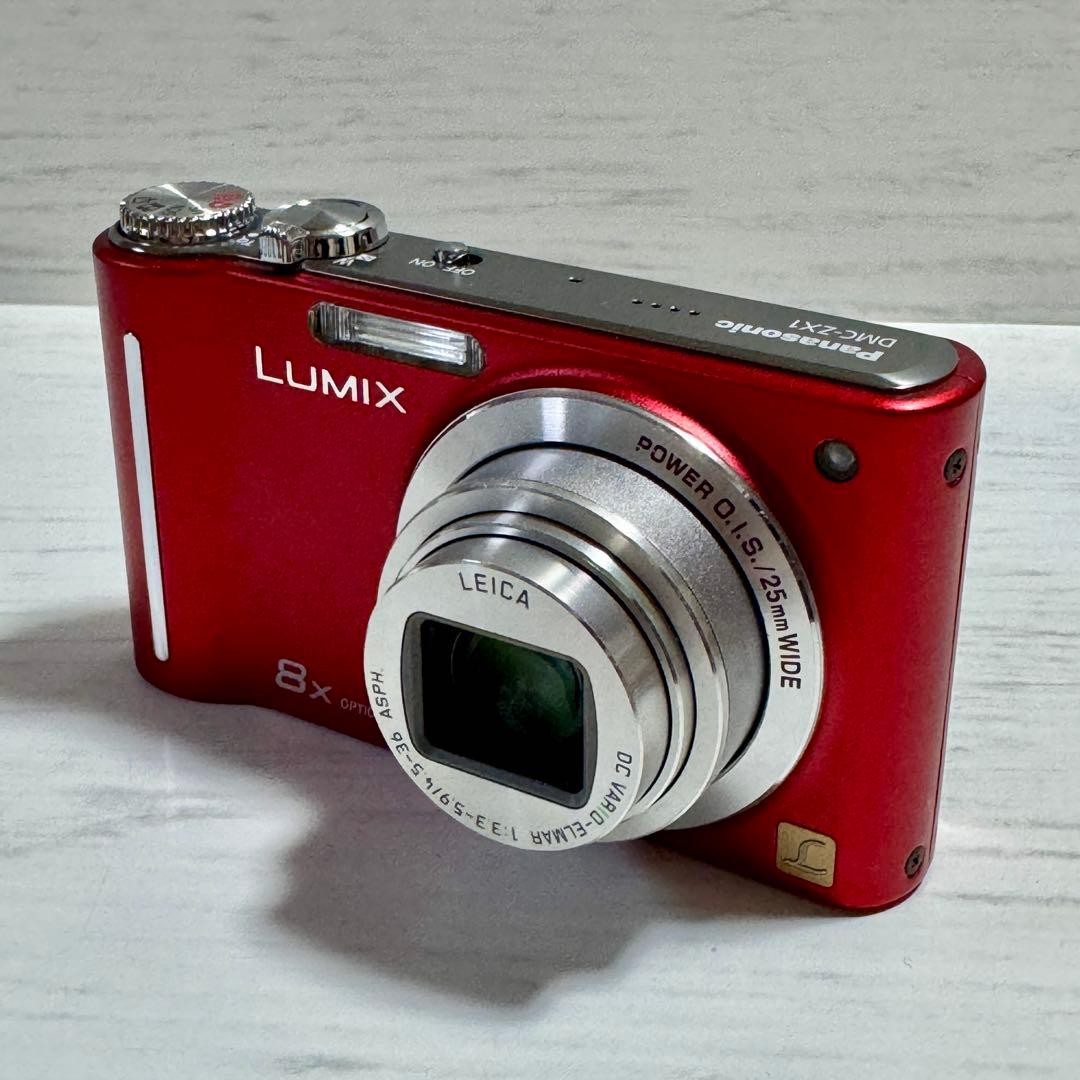 Panasonic LUMIX DMC-ZX1 Red Compact Camera with Accessories Tested