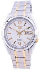 Seiko 5 Automatic White Dial Casual Stainless Steel SNKL57K1 30M Watch Watch
