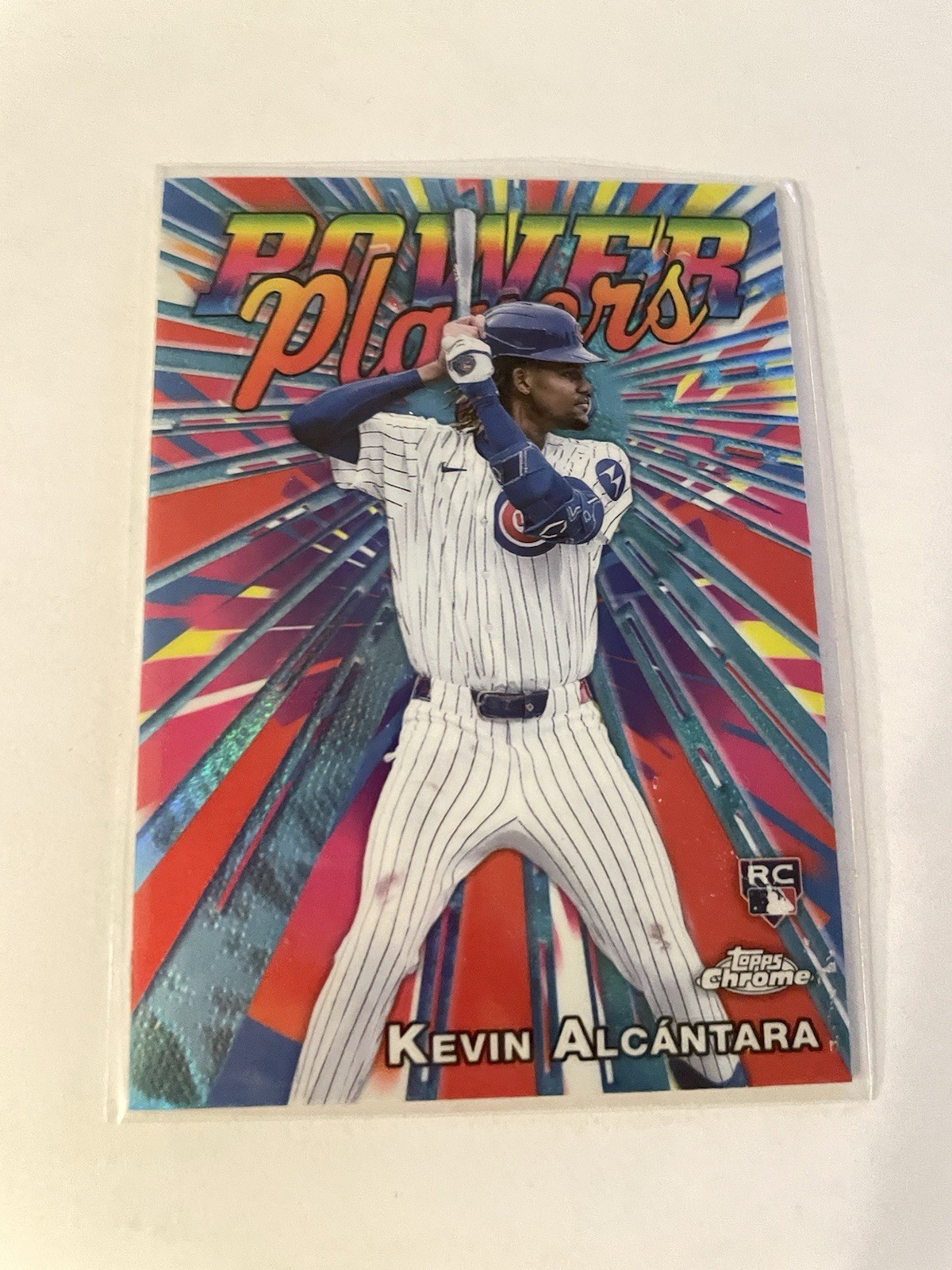 2025 Topps Chrome #PP-18 Power Players - Kevin Alcantara (RC) Rookie - Cubs